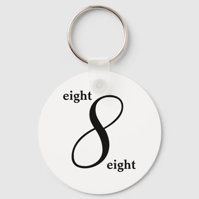 Porte-clés Votre numéro (Recto)