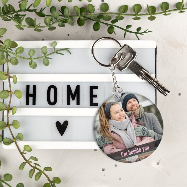 Porte-clés Votre Porte - clé photo de personne préférée (Your favorite person photo Keychain)