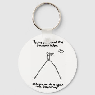 Porte-clés Vous avez conquis cette montagne avant