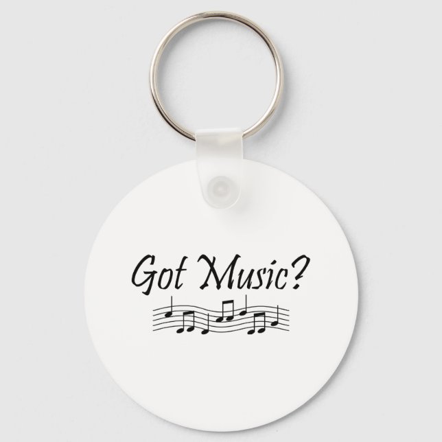 Porte-clés Vous avez de la musique ? (Notes 1) (Recto)
