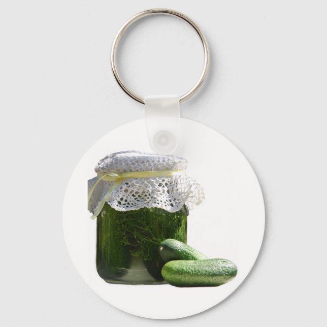 Porte-clés Vous avez l'air aussi cool qu'un concombre. (Recto)