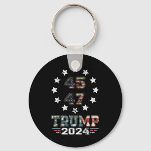 Porte-clés Vous avez raté deux fois Western Trump Cowboy Trum