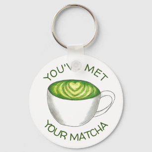 Porte-clés Vous avez rencontré votre Match Matcha Green Tea L