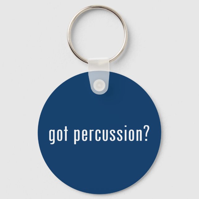 Porte-clés vous avez une percussion ? (Recto)