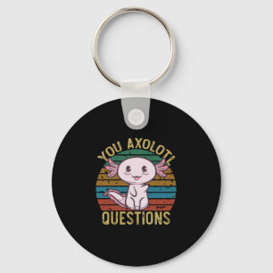 Porte-clés Vous Axolotl Questions Retro 90s Drôle Axolotl