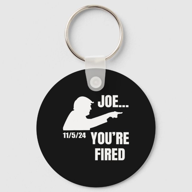 Porte-clés Vous êtes virée Biden Fire Elect Trump Président 2 (Recto)