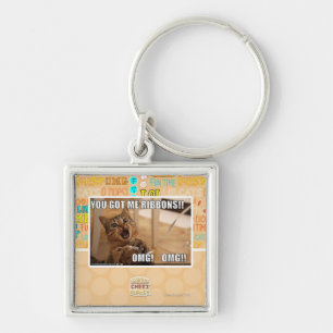 Porte-clés Vous m'avez obtenu des rubans ! !