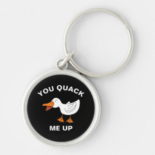 Porte-clés Vous Me Quittez Drôle Agriculture Animal Canard Pu