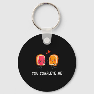 Porte-clés Vous Me Rendez Parfait Mignon Saint-Valentin Beurr