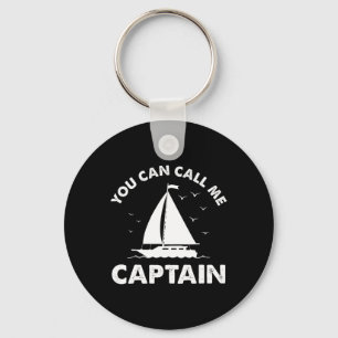 Porte-clés Vous Pouvez M'Appeler Capitaine - Bateau Ancre
