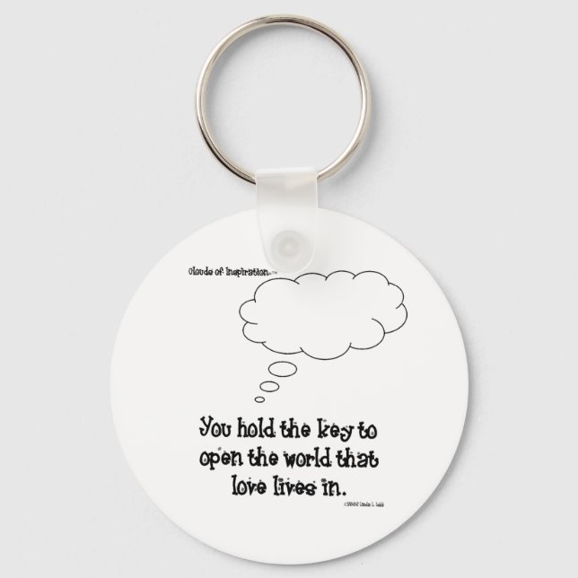 Porte-clés Vous tenez la clé de l'amour (porte - clé) (Recto)