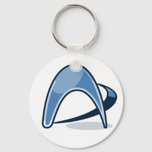Porte-clés Voûte Linux alt. Porte - clé de logo