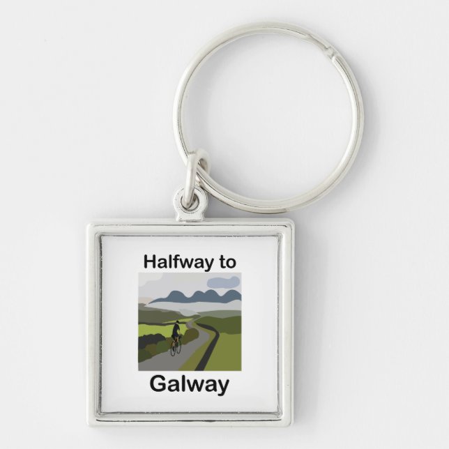 Porte-clés Voyage à mi-chemin de Galway (Devant)