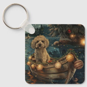 Porte-clés Voyage de fête de Noël Havaneois