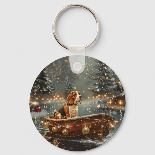 Porte-clés Voyage de Noël de la Beagle (Recto)