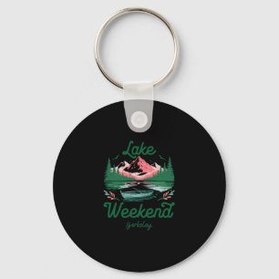 Porte-clés Voyage de vacances de week-end au lac Berkeley Cal