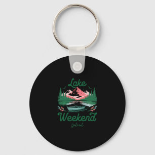 Porte-clés Voyage de vacances de week-end au lac Detroit Mich