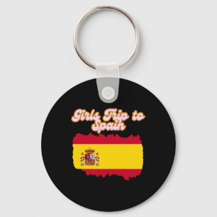 Porte-clés Voyage Des Filles En Espagne Voyage Espagne Illust