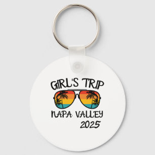 Porte-clés Voyage entre filles Vallée de Napa 2025 Vacances d