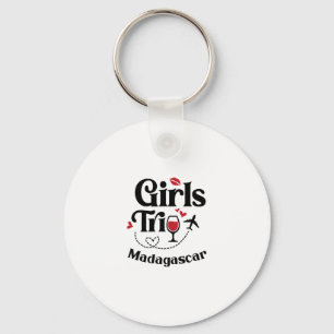 Porte-clés Voyage Filles Vin Mignon Vacances Madagascar