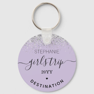 Porte-clés Voyage sur mesure pour filles Filles Weekend Par