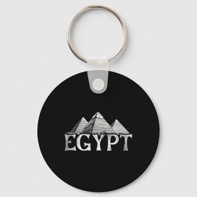 Porte-clés Voyage vacances Egypte Pyramides  (Recto)