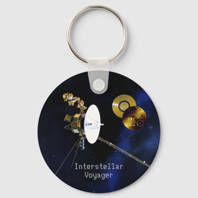 Porte-clés Voyager interstellaire (Recto)