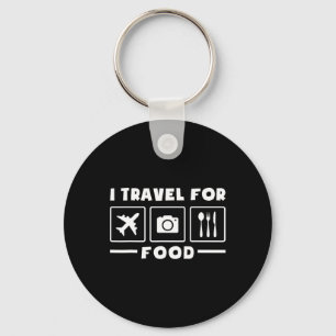 Porte-clés Voyageur Vol Vacances Voyage Je Voyage Pour Nourri