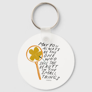 Porte-clés Voyez la lumière dans les petites choses Inspirati