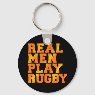 Porte-clés Vrai rugby de jeu d'hommes