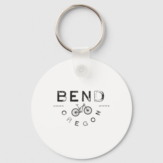 Porte-clés VTT à Bend Oregon (Recto)