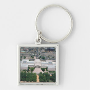 Porte-clés Vue aérienne du National Gallery de l'art