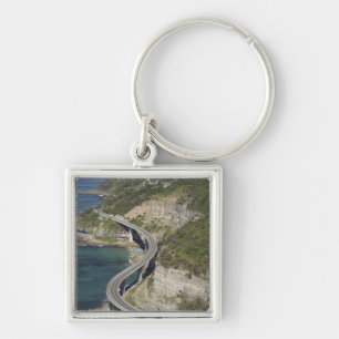 Porte-clés Vue aérienne du pont de Sea Cliff près de Wollongo