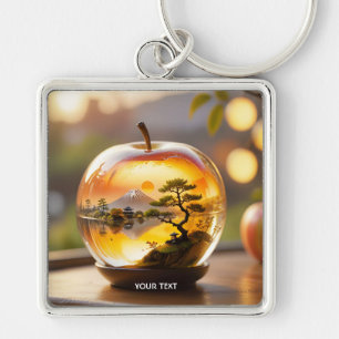 Porte-clés Vue Apple japonaise Imaginaire mignonne