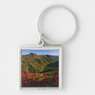Porte-clés Vue automnale de la gorge de Linville souvent appe
