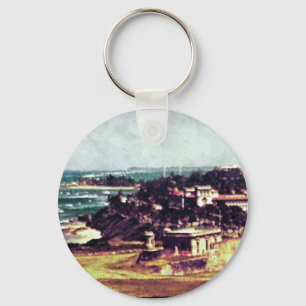 Porte-clés "Vue Castillo porte - clé de De de San Cristobal"