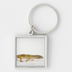 Porte-clés Vue de côté de lézard de gecko de léopard