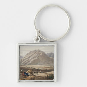 Porte-clés Vue de la montagne de Baba-Naunee, des 'croquis i