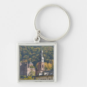 Porte-clés Vue de la vieille ville de Heidelberg