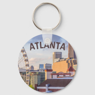 Porte-clés Vue de la ville d'Atlanta