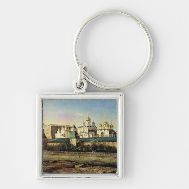 Porte-clés Vue de Moscou Kremlin du remblai (Devant)