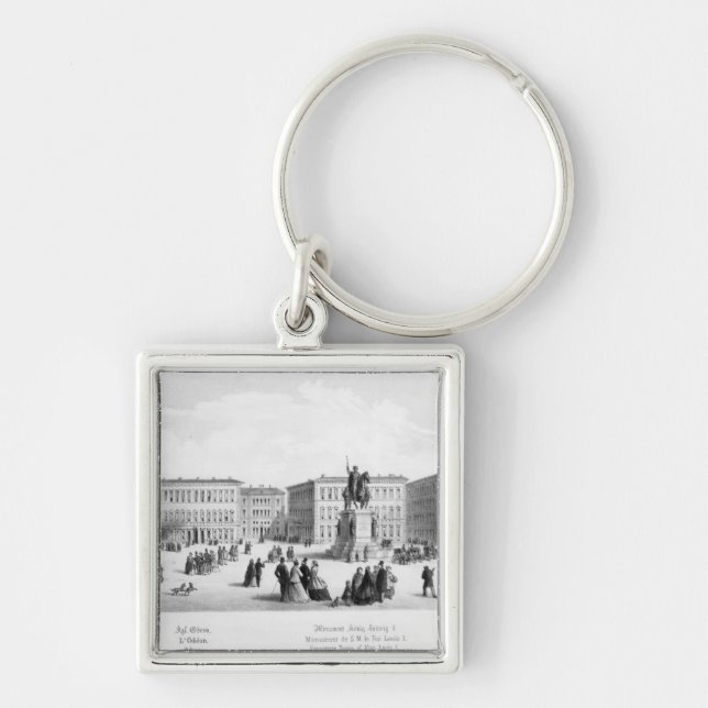 Porte-clés Vue de Munich, 1869 (Devant)