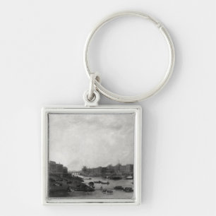 Porte-clés Vue de Paris du Pont-Neuf, c.1800