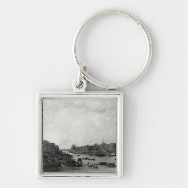 Porte-clés Vue de Paris du Pont-Neuf, c.1800 (Devant)