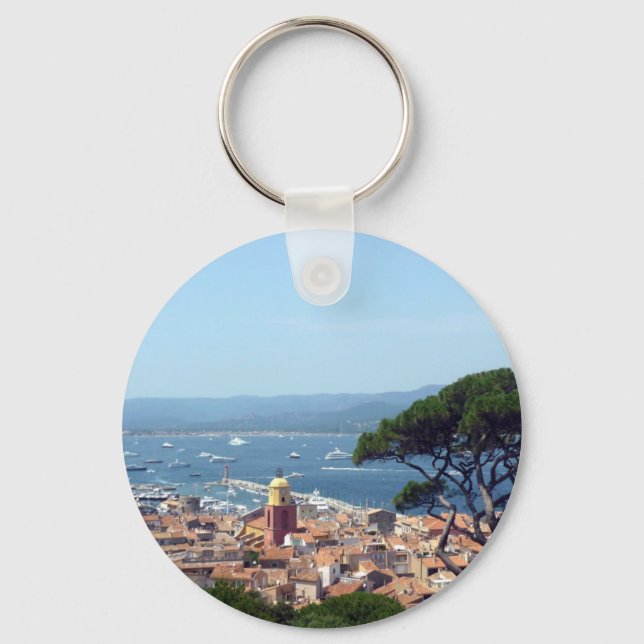 Porte-clés vue de st tropez (Recto)