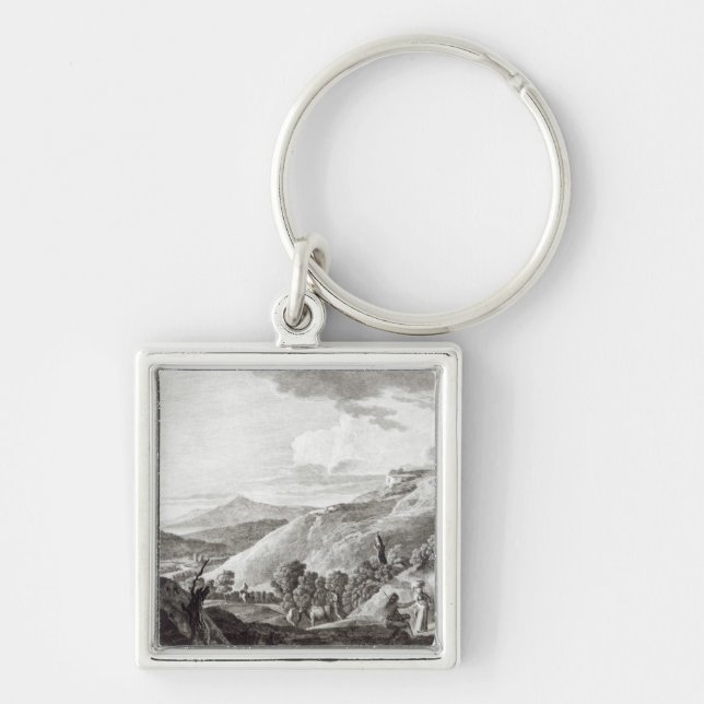 Porte-clés Vue de Tarquinia et de Corneto (Devant)