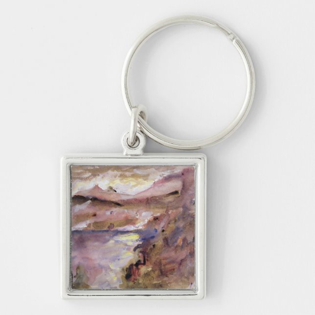 Porte-clés Vue de Walchen Lake, 1919 (Devant)