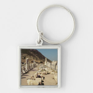 Porte-clés Vue des colonnes sur l'agora supérieure du march