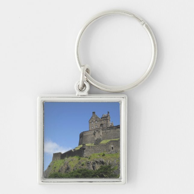 Porte-clés Vue du château d'Édimbourg, Édimbourg, Écosse, 2 (Devant)