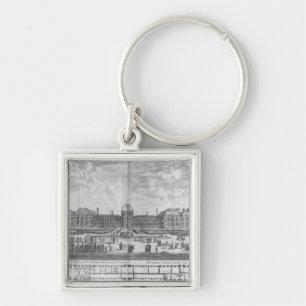 Porte-clés Vue du DES Tuileries de Palais des jardins